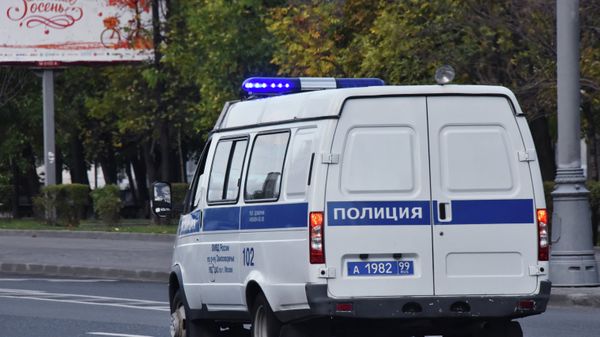 Автомобиль полиции в Москве, фото из архива - Sputnik Азербайджан