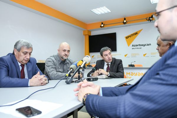 59-е заседание клуба политологов Южный Кавказ - Sputnik Азербайджан