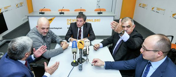 59-е заседание клуба политологов Южный Кавказ - Sputnik Азербайджан