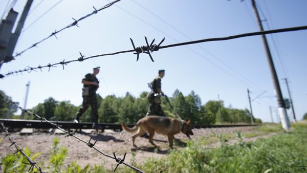Граница, фото из архива - Sputnik Азербайджан