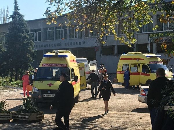 Нападение на керченский колледж - Sputnik Азербайджан