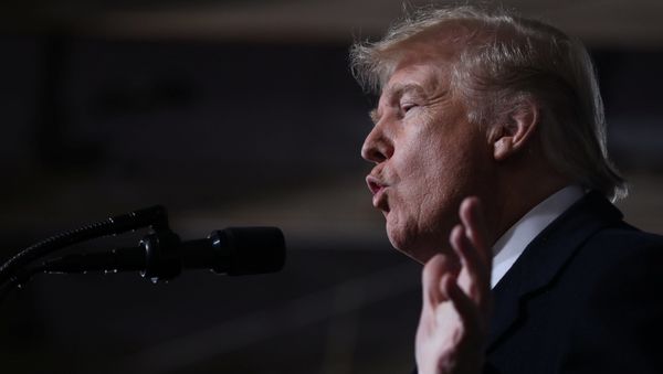 Президент США Дональд Трамп - Sputnik Азербайджан