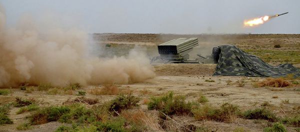 Ракетные и артиллерийские соединения ВС Азербайджана - Sputnik Азербайджан