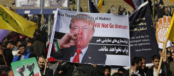 Протесты против США в Тегеране, фото из архива - Sputnik Азербайджан