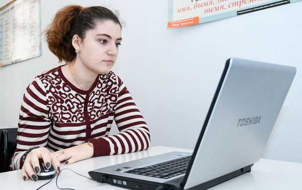 Большой этнографический диктант в российском информационно-культурном центре в Баку - Sputnik Азербайджан