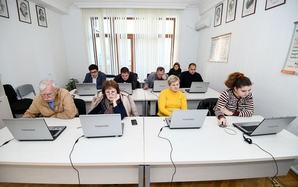 Большой этнографический диктант в российском информационно-культурном центре в Баку - Sputnik Азербайджан