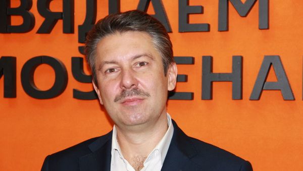 Начальник управления церемоний и культурной программы Дирекции II Европейских игр Сергей Хомич - Sputnik Азербайджан