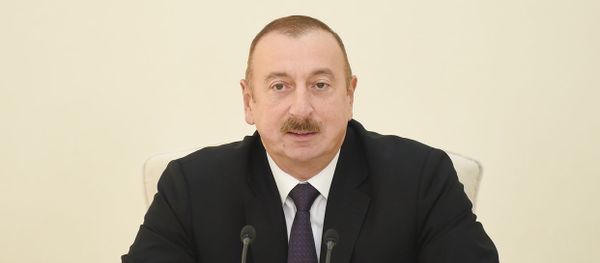 Президент Азербайджанской Республики Ильхам Алиев - Sputnik Азербайджан