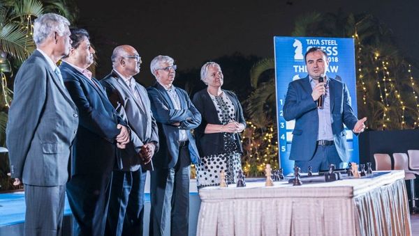 Шахрияр Мамедъяров в лидирующей группе турнира Tata Steel India Rapid Chess - Sputnik Азербайджан
