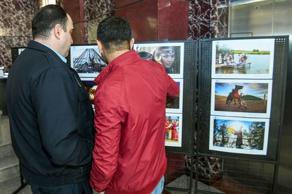 В Баку состоялся Географический диктант, организованный Русским географическим обществом - Sputnik Азербайджан
