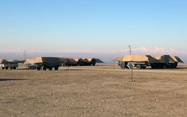 В рамках КШВИ войска Нахчыванского гарнизона подняты по тревоге - Sputnik Азербайджан