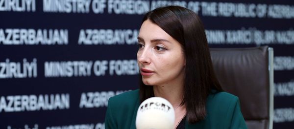 Глава пресс-службы МИД АР Лейла Абдуллаева - Sputnik Азербайджан