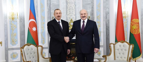 Встреча Президента Азербайджана Ильхама Алиева и Президента Беларуси Александра Лукашенко один на один - Sputnik Азербайджан