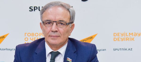 Председатель Советы прессы Афлатун Амашев - Sputnik Азербайджан