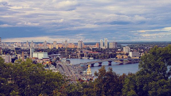 Столица Украины город Киев - Sputnik Азербайджан