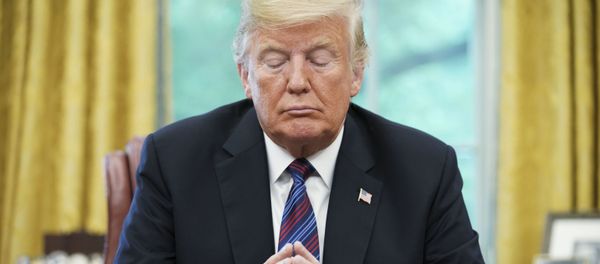 Президент США Дональд Трамп - Sputnik Азербайджан