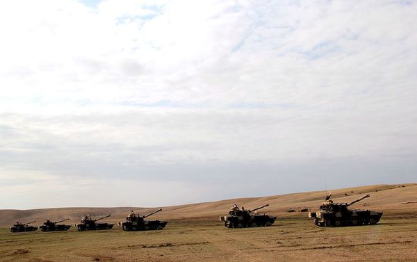 Kомандирские сборы с начальниками артиллерии Армии Азербайджана - Sputnik Азербайджан