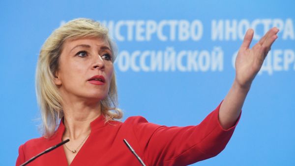 Официальный представитель министерства иностранных дел России Мария Захарова - Sputnik Азербайджан