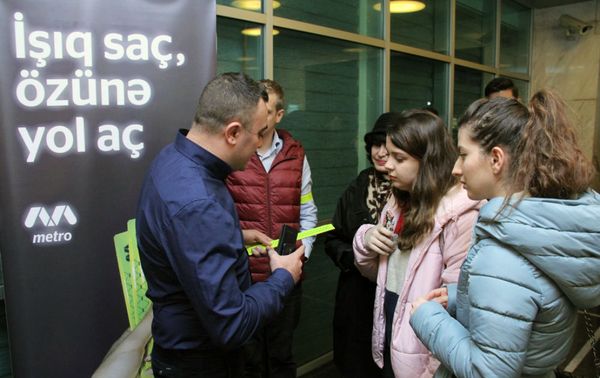 Акция по безопасности пассажиров - Sputnik Азербайджан