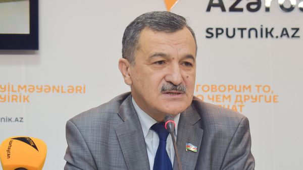 Заместитель председателя комитета Милли Меджлиса Айдын Мирзазаде - Sputnik Азербайджан