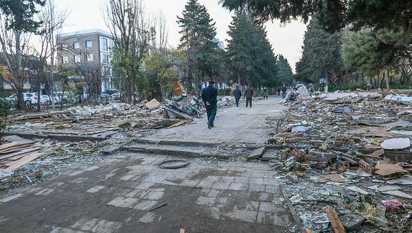 Снос объектов в парке Ататюрк - Sputnik Азербайджан