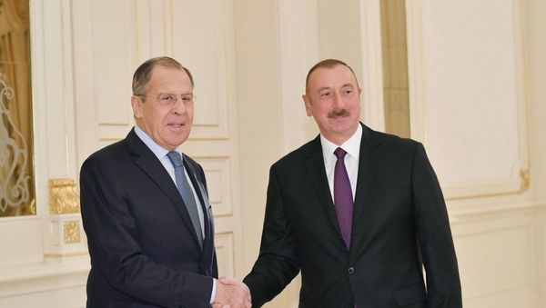 Президент Ильхам Алиев принял министра иностранных дел России - Sputnik Азербайджан