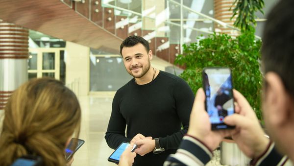 Народный артист Азербайджана Эмин Агаларов - Sputnik Азербайджан