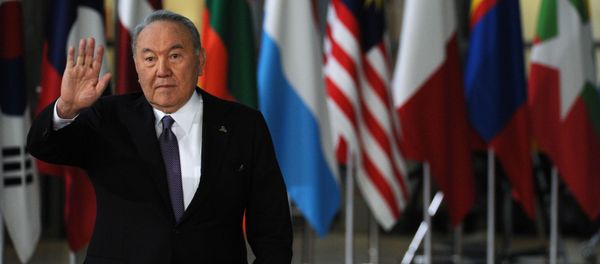 Президент Казахстана Нурсултан Назарбаев  - Sputnik Азербайджан
