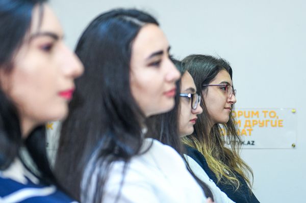 Встреча представителей азербайджанских СМИ с ведущими медиаменеджерами России в рамках образовательного проекта SputnikPro - Sputnik Азербайджан