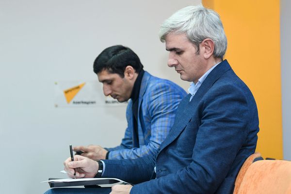 Встреча представителей азербайджанских СМИ с ведущими медиаменеджерами России в рамках образовательного проекта SputnikPro. День второй - Sputnik Азербайджан
