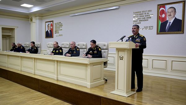В Министерстве Обороны состоялось расширенное заседание коллегии по итогам года и предстоящим задачам в 2019 году - Sputnik Азербайджан