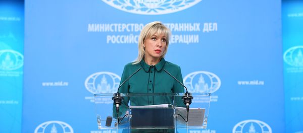 Брифинг официального представителя МИД России Марии Захаровой, фото из архива Брифинг официального представителя МИД России Марии Захаровой, фото из архива - Sputnik Азербайджан