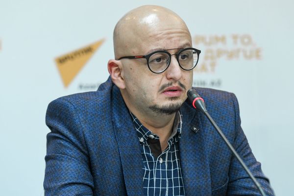 Генеральный директор дистрибуционной компании Cinema Distrubution Джафар Ахундзаде - Sputnik Азербайджан