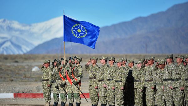 Учения стран ОДКБ Рубеж-2016 - Sputnik Азербайджан