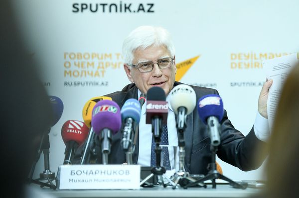 Посол Российской Федерации в Азербайджанской Республике Бочарников Михаил - Sputnik Азербайджан