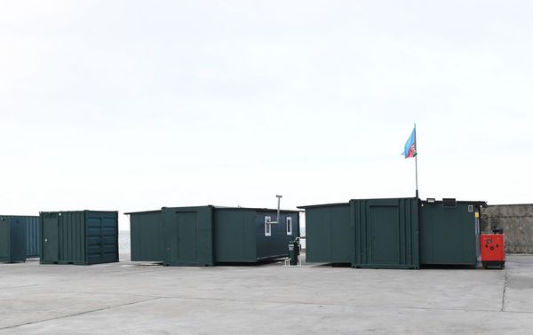 Президент Ильхам Алиев ознакомился с новым пограничным сторожевым кораблем типа Туфан - Sputnik Азербайджан