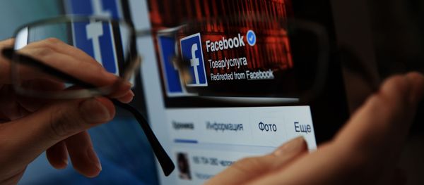 Страница социальной сети Фейсбук Страница социальной сети Фейсбук - Sputnik Азербайджан