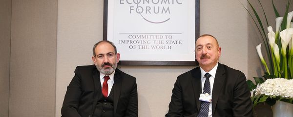 Президент Азербайджана Ильхам Алиев и Николь Пашинян - Sputnik Азербайджан