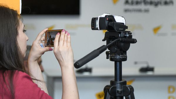 В мультимедийном пресс-центре Sputnik Азербайджан - Sputnik Азербайджан