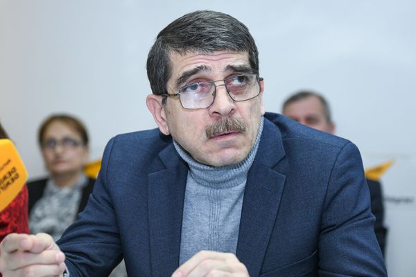 Пресс-конференция, посвященная проблемам воспитания подрастающего поколения и новаторских методов решения этой проблемы в мультимедийном пресс-центре Sputnik Азербайджан - Sputnik Азербайджан