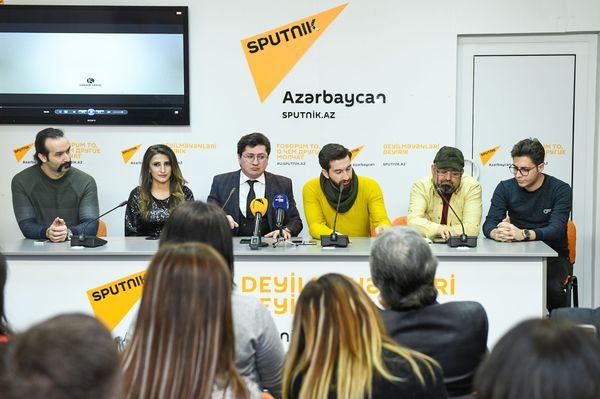 Презентация клипа Не уходи - Sputnik Азербайджан