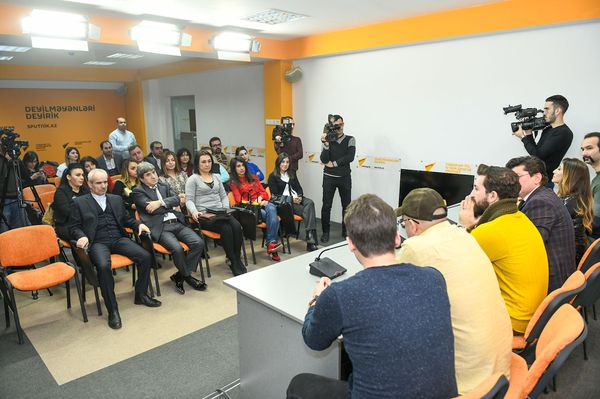 Презентация клипа Не уходи - Sputnik Азербайджан