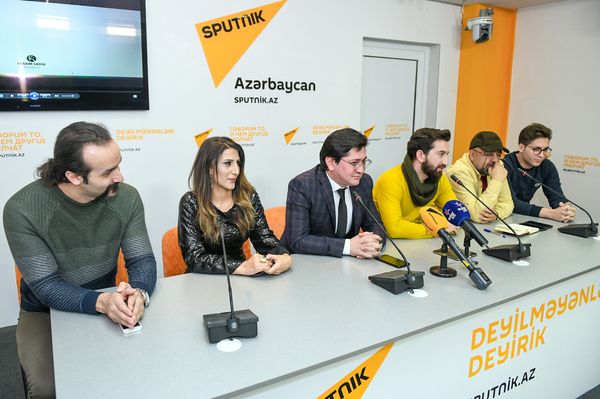 Презентация клипа Не уходи - Sputnik Азербайджан