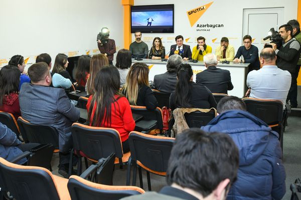 Презентация клипа Не уходи - Sputnik Азербайджан