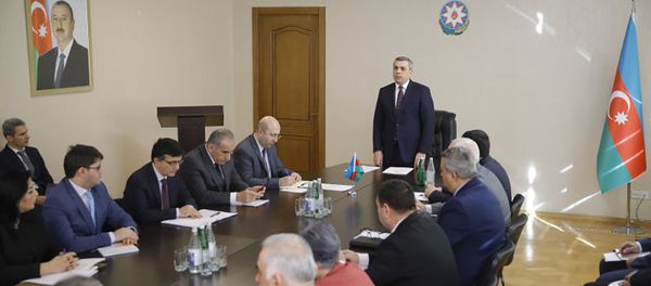 Расширенное заседание коллегии Государственного комитета по градостроительству и архитектуре - Sputnik Азербайджан