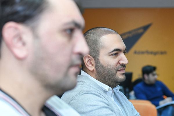 Сурхай Аскеров, ведущий радиостанции ARAZ FM - Sputnik Азербайджан