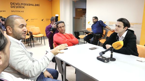  Не будет пробок – не будет радио – ведущие на площадке Sputnik Азербайджан - Sputnik Азербайджан