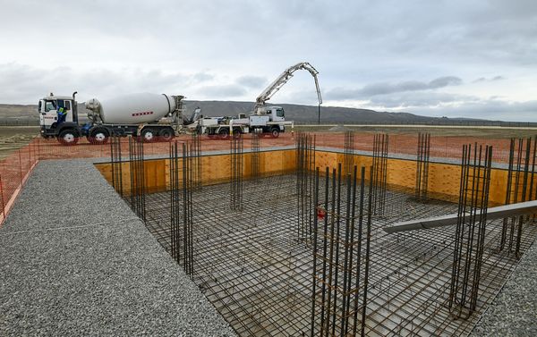 Закладка автомобильного завода в Гаджигабульском промышленном квартале - Sputnik Азербайджан