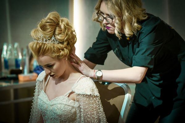 Чемпионат мира по свадебной прическе и макияжу и международный конкурс Dress of the World в Баку Чемпионат мира по свадебной прическе и макияжу и международный конкурс Dress of the World в Баку - Sputnik Азербайджан