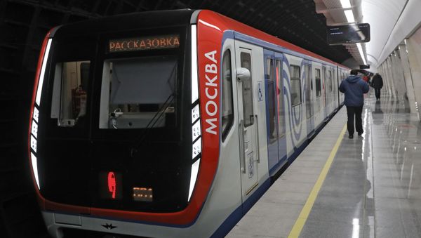 Новые поезда московского метрополитена - Sputnik Азербайджан